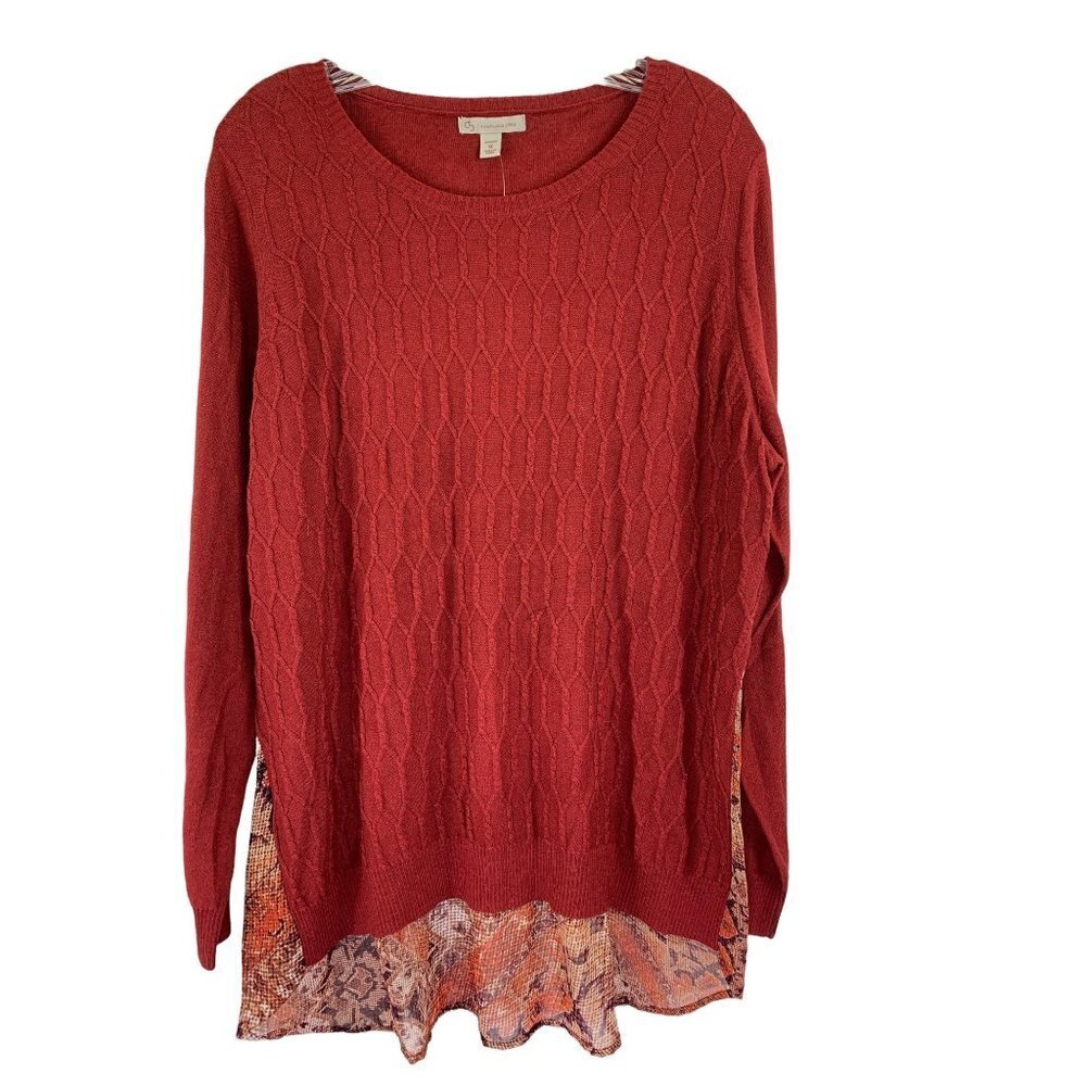 Dressbarn Women's Autumn Knit Top
